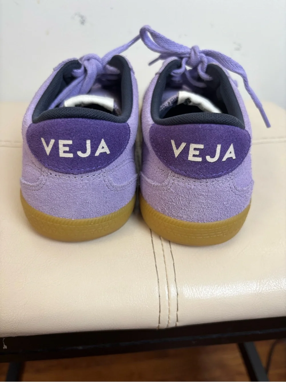 Veja Volley Suede Sneakers in the Lavande Purple Size 8